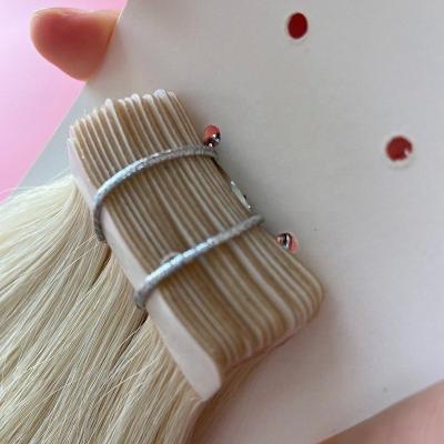 China Silky Straight Wave Tape In Colored Human Hair Extensions Natural Tape Hair Extensions Tape Hair Extension for sale