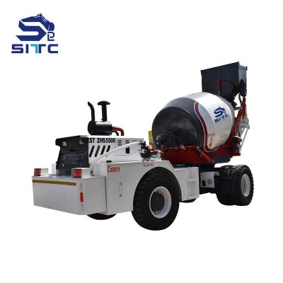 China Construction worksÂ   5m3 Mini Concrete Pump Volumetric Mixer Truck Mobile Mixer For Sale for sale