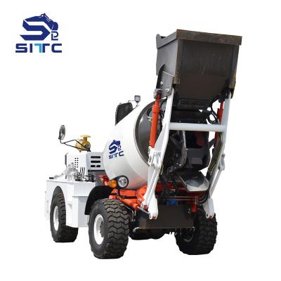 China Construction worksÂ   china 1.0 cubic meter concrete mixer truck with pump machine for sale