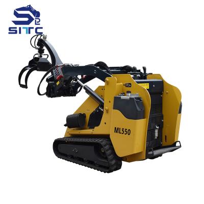 China China famous high quality hotels mini skid ML550 steer wheel loader for sale for sale