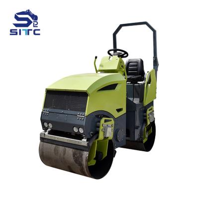 China Construction material shops diesel road roller from small 2Ton road rollers manufacturers for sale for sale