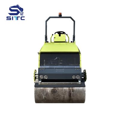 China Building Material Shop 2.6 Ton Mini Road Roller Compactor Road Roller For Sale for sale