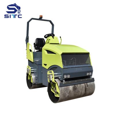 China Building Material Shops Low Price 2 Ton 3 Ton Vibrating Compacting Roller Machine Asphalt Lathe On Mini Compactor Road Roller for sale