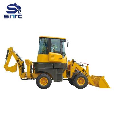 China Cheap hotels 4x4 mini 1000kg WZ15-10 small tractor with front end loader backhoe wheel loader for sale