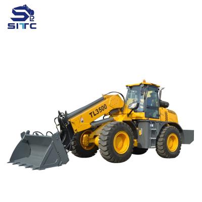 China China Factory Best Quality Hotels Chinese Factory Earth Moving Construction Machine 3.5ton TL3500 Telescopic Arm Boom Wheel Heavy Loader for sale