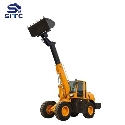 China Hotels new Mini Loader 3 Ton Telescopic Wheel Loader TL3000 with attachment parts for sale