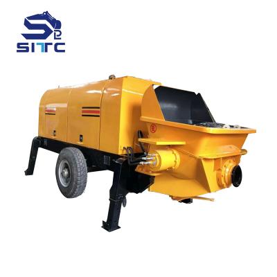 China Construction worksÂ   mobile concrete low prices small construction column pump Mini Concrete Pump For Sale for sale