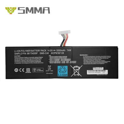 China 14.8V 74Wh GMS-C40 LAPTOP Laptop Battery For Razer Pro 17 2013 2015 RZ09-0099 RZ09-00991101 RZ09-00991102 RZ09-01171E11 Blade Series for sale