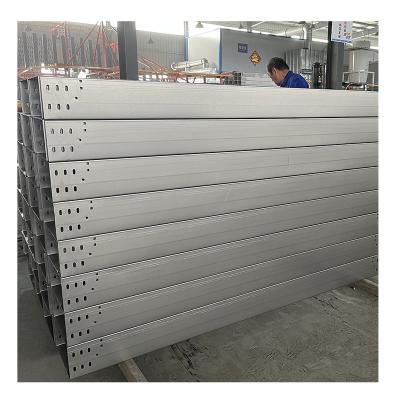 China Steel Professional Galvanized Cable Tray Off Brackets For Floor Mount Galvanized Cable Tray Price Galvanized Cable Tray for sale