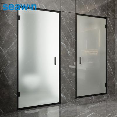 China Quiet Operation Free Standing Seawin Bath Enclosure Fix Hinge Wall Cabin Enclosures 2 Shower Doors for sale