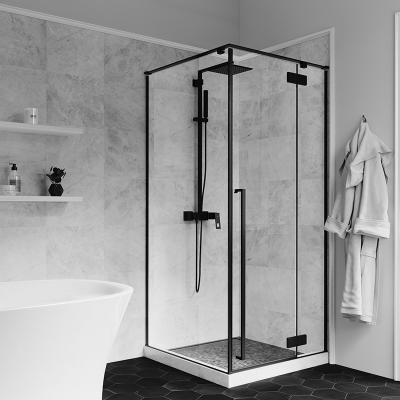 China Quiet Operation Seawin Shower Door Bathroom Tamoered Glass Set Shower Enclosure Part for sale