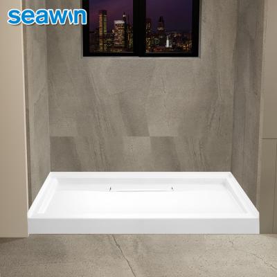 China Seawin Eco-friendly Direct Good Quality Standard Thin Base Acrylic Shower Tray for sale