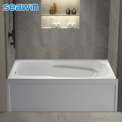 China Seawin Eco-friendly Material Freestanding Bathroom Clear Vertical Shower Bathtub for sale