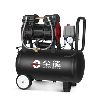 China Best Selling Oil Free Goods Using Oil Free Piston Air Compressor 2hp 30l Gas Tank Volume for sale