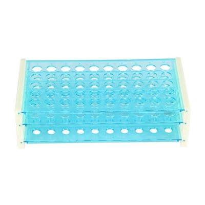 China Clear Fashionable Lab Good Quality Lab Supply Factory Supply Test Reaction Tube Display Rack Acrylic Rack for sale