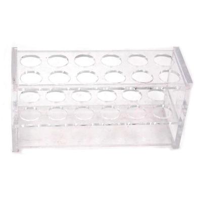 China Good Quality Fashionable Clear Lab Supply Factory Acrylic Tube Display Stand for sale