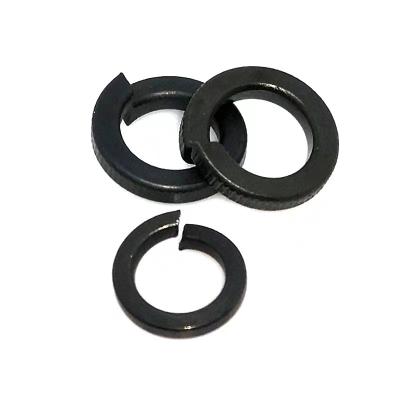 China Stainless Steel Flat American Standard Open Split Lock Spring Washers Spring Trim Black Gasket Spring Washer for sale