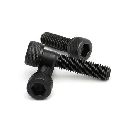 China Pan Din 912 SS 304 Custom Bolt Carbon Steel Hexagon Socket Head Screw Black Hexagon Socket Bolt for sale