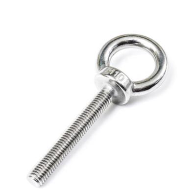 China Truss Stainless Steel DIN580 And DIN582 Oval Swivel Steel Forged Lifting Eye Bolt And Eye Nut for sale