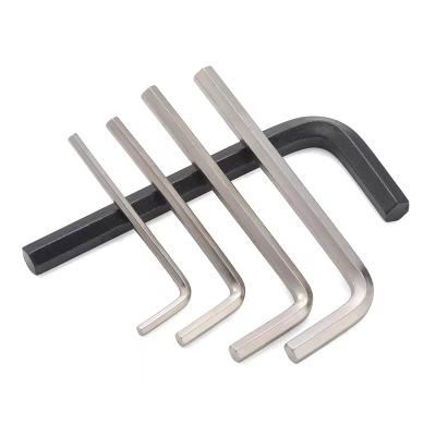 China Copper Steel Black Oxide Galvanized L Type Hex Allen Key Customized L Key Hexagon Inch Size Key Beryllium Key for sale