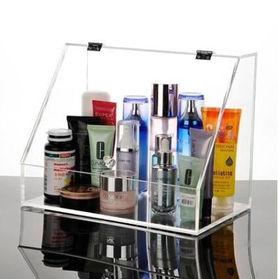 China Wholesale Eco-Friendly Women Modern Vanity Storage Makeup Organizer Professional Tiered Display Rack With Acrylic Cosmetic Drawers for sale