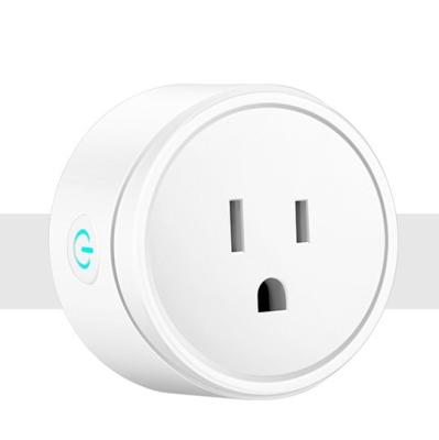 China Wholesale Residential/Multipurpose USA Socket Voice Control Time Switch 10A 16A Wifi Smart Plug With Remote for sale