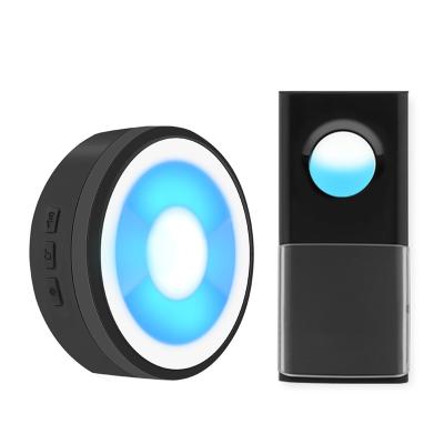 China MP3 Playback Home Induction Luminous Smart Doorbell USB Rechargeable Waterproof IP65 Multi Mode Doorbell for sale