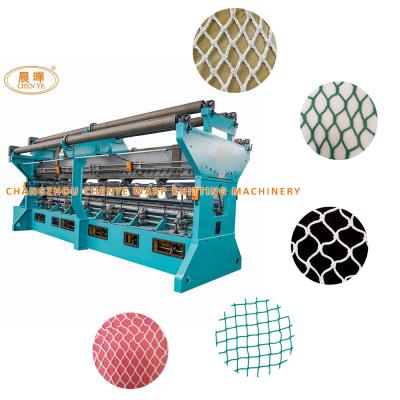 China High Speed Raschel Fishing Crab Landing Net Making Machine For Fishing for sale