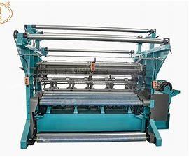 China einzelne Nadel-Stangen-Verzerrung Mesh Weaving Knitted Fabric Machine der Klinken-480rpm zu verkaufen