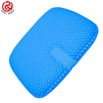 China Bright Breathable Sports Car Chair Back Rest Elder Seat Pain Relief Seat Sciatica Cushion Pad for sale