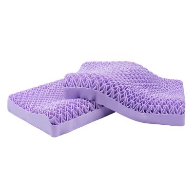 China Wholesale high quality anti dust mite sleeping band cheap neck cutout latex pillow with factory price for sale