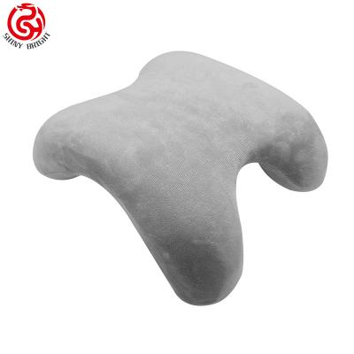 China Slow Massage Arm Rest U Shape Travel Neck Memory Foam Soft Rebound Sleep Pressure Couples Pillow for sale