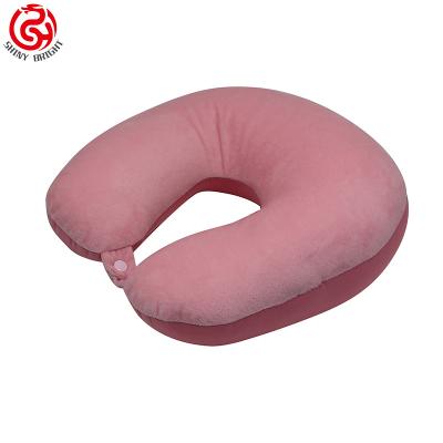 China Viable Memory Foam Cool Neck Support Gel Travel Pillow For Airplane Car Home Office Travel Neck for sale