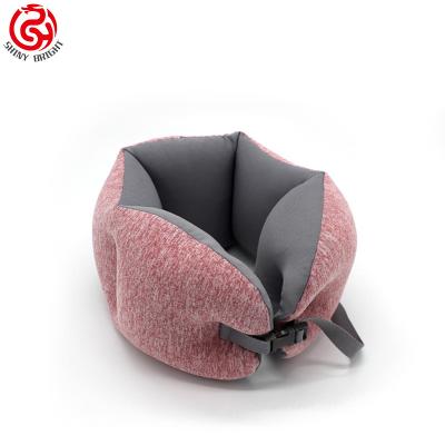 China 2022 Hot New Product Design Memory Roll Comfortable Neck Pillow For Travel for sale