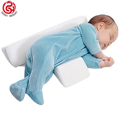 China Sale Baby Long Foam Baby Pillow Full Body Sleeping Side Large Wedge Pillow Anti-Rolling Side Newborn Baby Warm Adjustable Safe Protector for sale