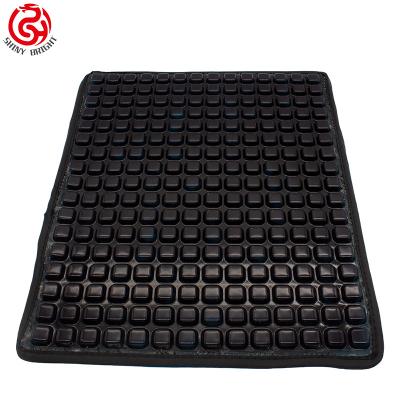 China PORTABLE Breathable Double Layer Egg Gel Cushion Soft Gel Pad With Non-slip Cover For Decompression for sale