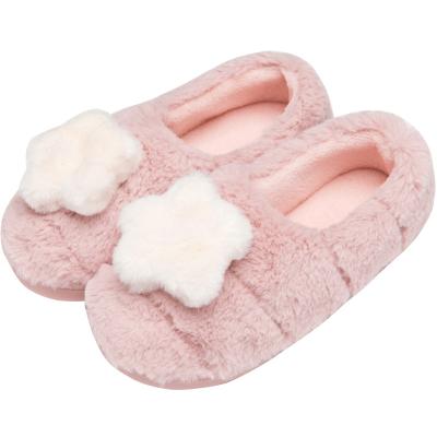 China 2022 Cushioning EVA Sole Cute Fashion Soft High Quality Comfortable Winter Unique Warm Bottom Foot Home Slippers For Women for sale