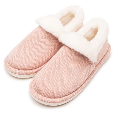 China Cushioning Fur Winter Slippers Warm Lady House High Quality Furry Plush Bunny Faux Fur Indoor Slippers Soft For Women And Seniors for sale