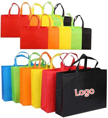 China Durable And Accurate Price Cheap Promotional Customized Colors Eco Tote Non-Woven Shopping Bag , Recyclable PP Non Woven Bags for sale