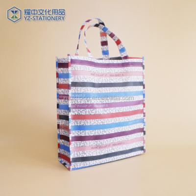 China Eco - Friendly Cheap Recycled Custom Printing Grocery Packaging Shopping PP Non Woven Bag for sale