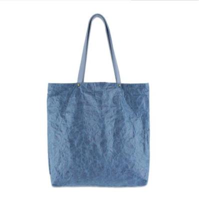 China Dupont Recyclable Eco Friendly Paper Fashion Tote Tyvek Shopping Bags With Custom Printing Logo for sale