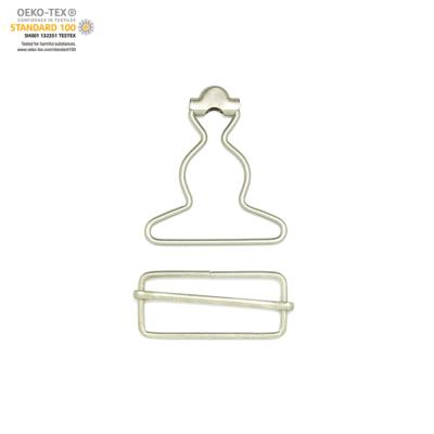 China Wholesale High Quality Brass Buckles Metal Suspender Nickel Free for sale