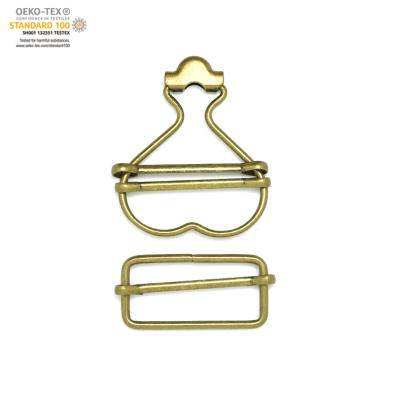 China Nickel Free Wholesale Belt Buckle Double Pins Buckle Strap Pins Buckle for sale