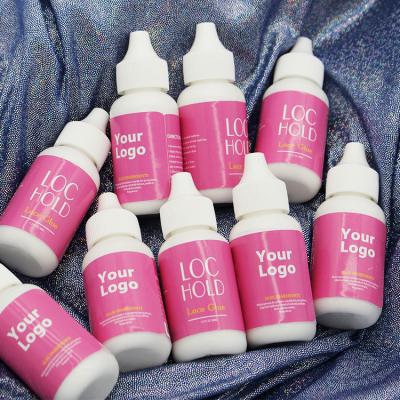 China Private Label Wig Front Strong Remover Front Glue Water Proof Hair Lace Glue Adhesive & Tint Spray Wholesale Set 1.3oz (38ML) for sale