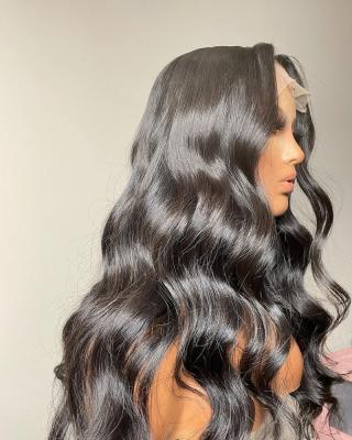 China Body Wave 24 Inch Brazilian Body Wave Body Wave HD Lace Frontal Wigs Body Wave Hair Virgin Hair Wigs for sale