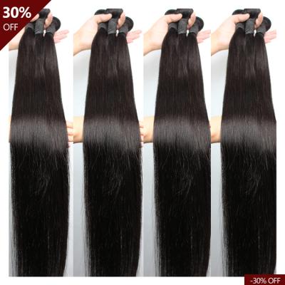 China Cuticle Aligned Silky Straight Virgin L , NGO Virgin Straight Hair Grade 10A 100%Raw Human Silk Wave Bundles With Closure for sale