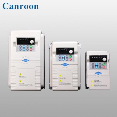 China AC Motor Canroon CV900G OEM/ODM Frequency Inverter 1HP 0.75KW ac/dc 220v 380v Asynchronous General Motor Fan Drive for sale