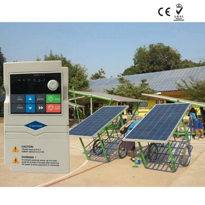 China Water Pumping 0.75kw 1.5kw 2.2kw 3.7kw Solar Water Pump Inverter AC 220v 380v MPPT Solar DC Inverter Without Battery for sale