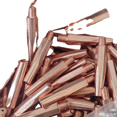 China Welding Tool CO2 Copper Contact Tips M6*45L Contact Tip for sale