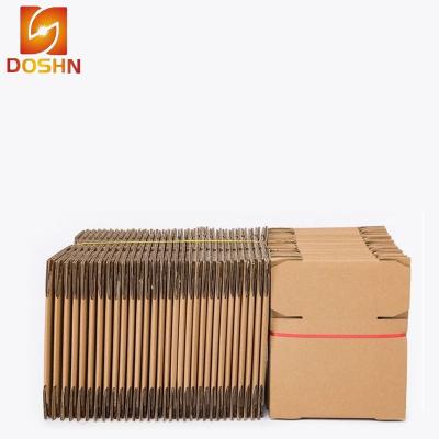 China Low Moq Stock Contract Recyclable Cheapest Shipping Mobile Shipping Boxes Corrugated Paper Boxes for sale